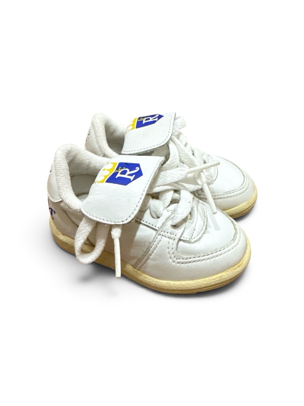 Vintage 80s Starter Shoes Kansas City Royals Baby Sneakers Size 4 RARE